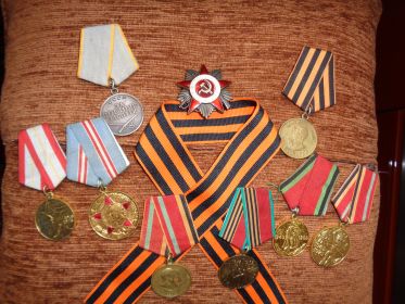Награды за ВОВ