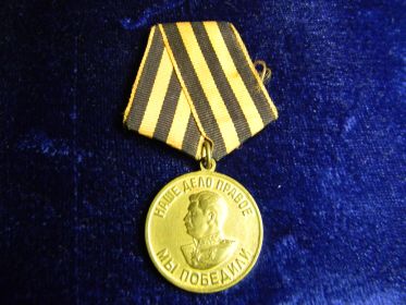 Медаль "За победу над Германией"