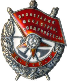 Орден Боевого Красного Знамени (15.11.1945 №: 805)