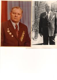 Мой дед был награжден орденом Ленина, орденом Красной звезды и медалями.
