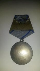 Номер медали "За отвагу"