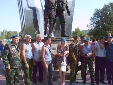 1 августа - открытие памятника первому десанту в г.Воронеж