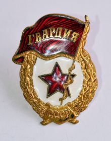 Знак "Гвардия"