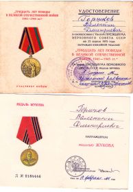 Медаль Жукова