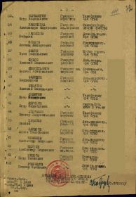 Акт от: 27.06.1944 Издан: 31 гв. ск /  Архив: ЦАМО фонд: 894 опись: 2 ед.хранения: 20 № записи: 1533004075 стр. 3