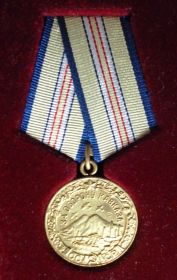 Медаль "За оборону Кавказа", удостоверение - П №044764