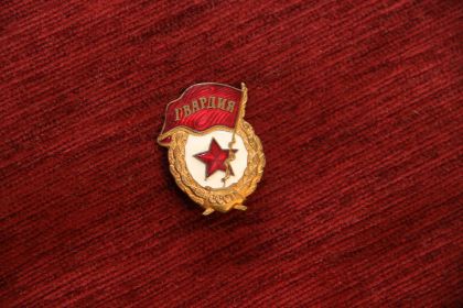 Нагрудный знак "Гвардия"
