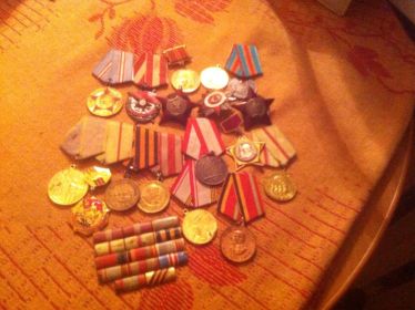 Другие медали, в том числе- Медаль "За оборону Киева"