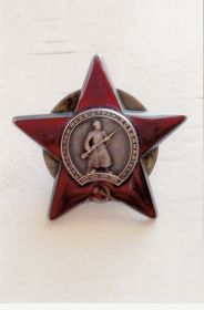 Орден Красной Звезды №3039969