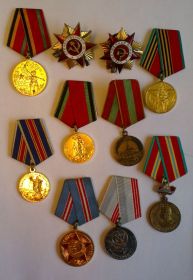 Ордена и медали моего отца