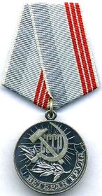 медаль "За Долголетний Доблестный Труд"