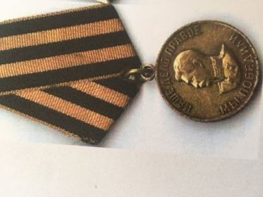 Медаль за Победу над Германией в Великой Отечественной Войне