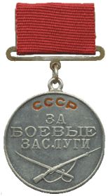 Медаль "За боевые заслуги"
