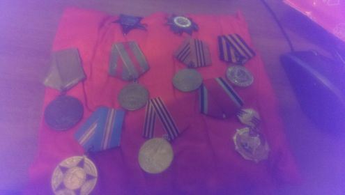 Все сохранившиеся ордена и медали