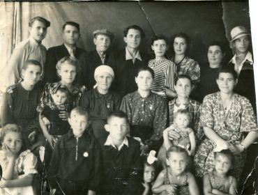 Большая родня Березовского Ивана Ефимовича в деревне Березово