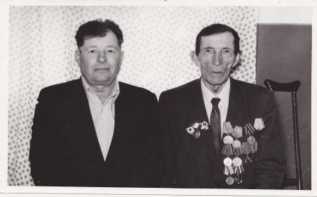 Фотография на память с земляком.