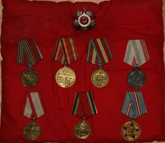 Медали и орден