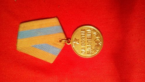 За взятие Будапешта