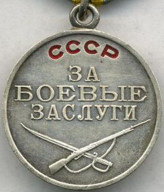 Медаль За Боевые Заслуги № 2304972