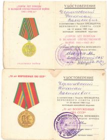 Наградные документы
