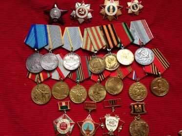 Ордена и медали бабушки