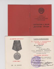 За взятие Берлина