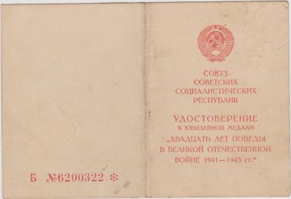 Двадцать лет Победы