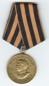 Медаль "За победу над Германией в Великой Отечественной войне в 1941-1945 гг."