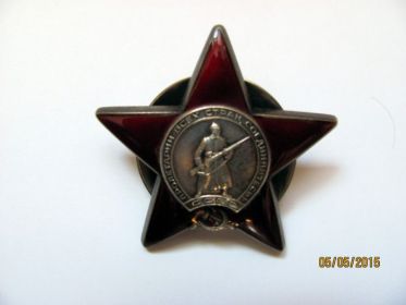 Орден Красной Звезды №1312496