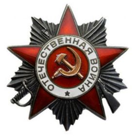 Орден отечественной 2 степени