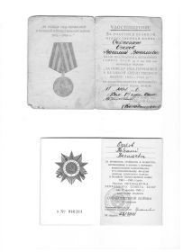 медаль < За победу над Германией в Великой Отечественной войне 1941-1945гг.>