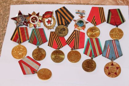 Ордена и медали