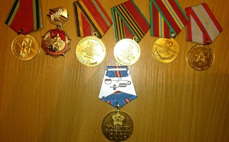 Медали и ордена моего прадеда Семёна