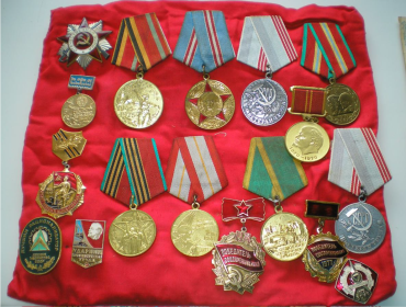 Ордена и медали Савинкова Семёна Сергеевича
