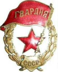 Нагрудный знак «Гвардия»