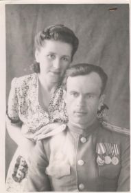 Дедушка с моей бабушкой Ксенией Сергеевной