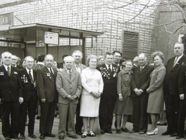 встреча ветеранов 12 гв. стр. див. 9 мая 1978г. г. Москва