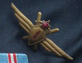 Знак Военного лётчика 1 класса