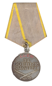 Медаль "За боевые заслуги"