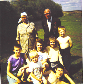 фото из семейного архива Куракиных,  9 мая 1995 года