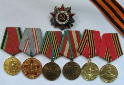 Юбилейные орден и медали