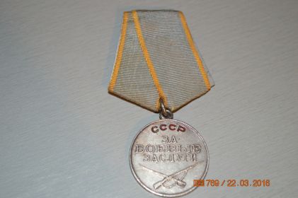 Медаль «За боевые заслуги»