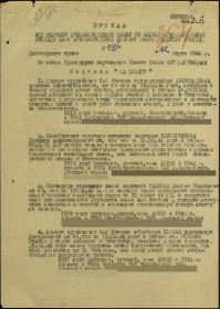 "За боевые заслуги"; "За отвагу"; "За боевые заслуги"; "За оборону Ленинграда"; За Победу над Германией"