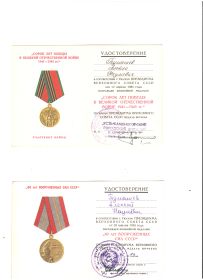 Медаль 40 лет победы в великой отечественной войне