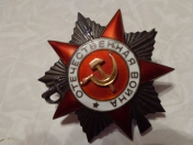 "  орден "Отечественная война 2-й степени",