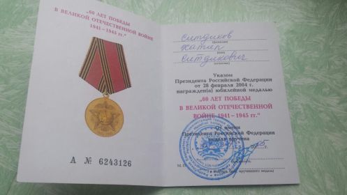 «60 лет Победы в Великой Отечественной войне 1941-1945 гг.»