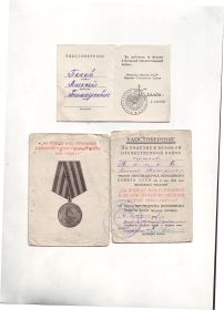 Медаль "За победу над Германией" в великой отечественной войне 1941-1945г.г