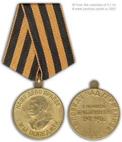 Медаль За Победу над Германией