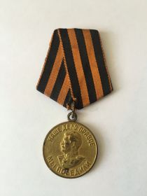 медаль за Победу над Германией в Великой Отечественной Войне 1941-1945 года