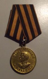 Медаль «За победу над Германией в Великой Отечественной войне 1941-1945 гг»